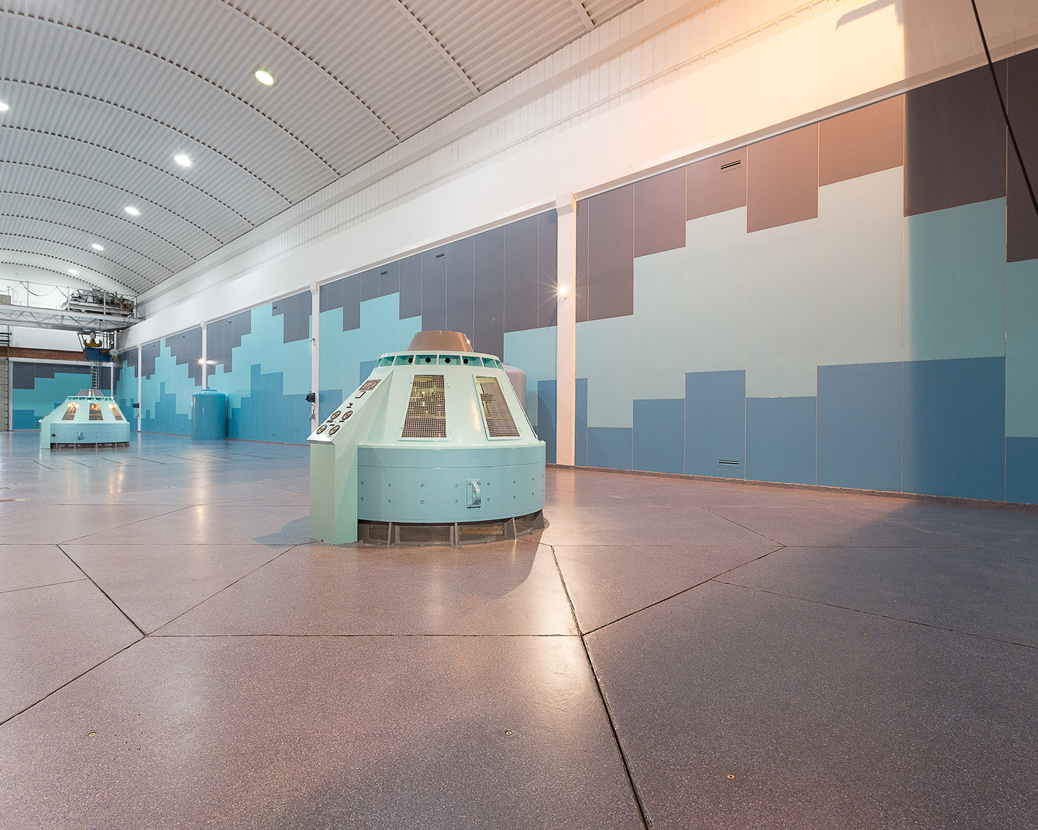 Machine room at Langvatn power plant