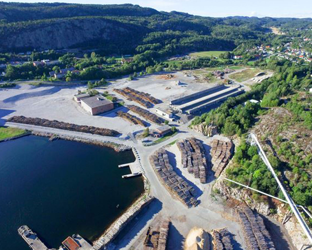 The industrial site at Tofte