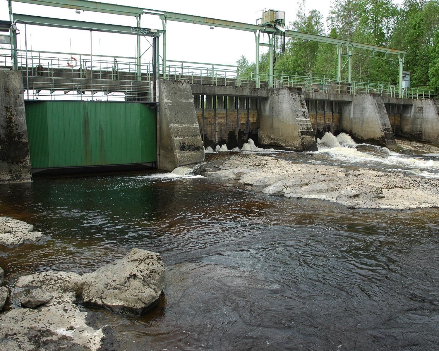 Gideå hydropower plant