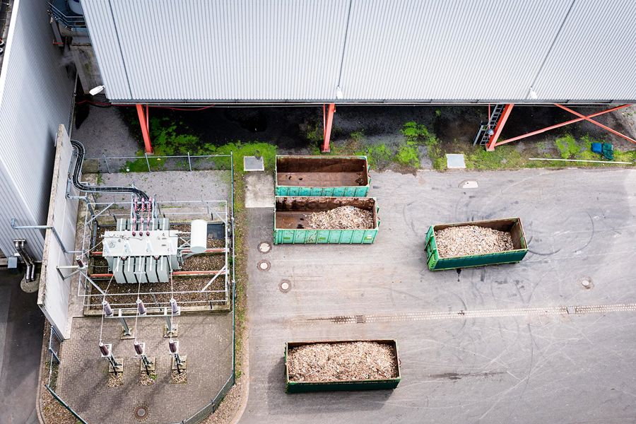 Landesbergen from above