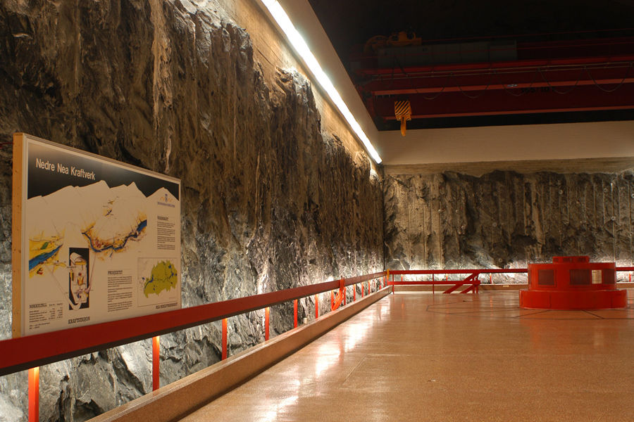 Nedre Nea power plant interior