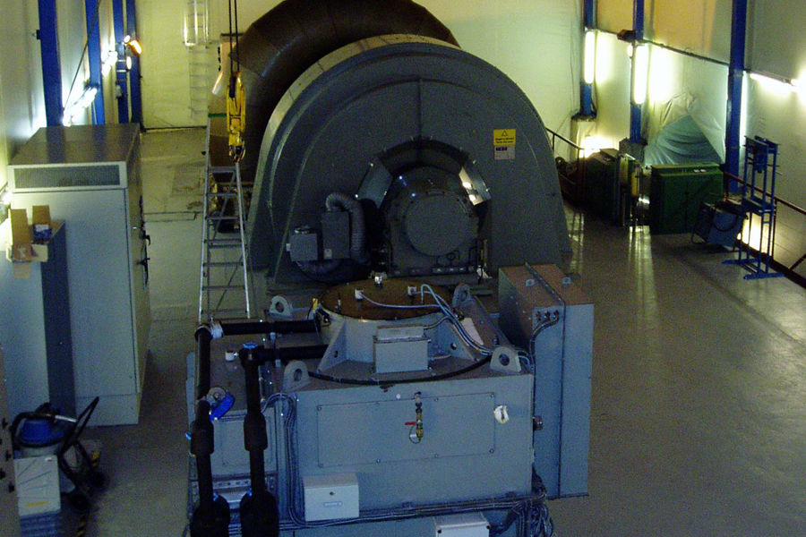 Machine hall in Stølsdal power plant.