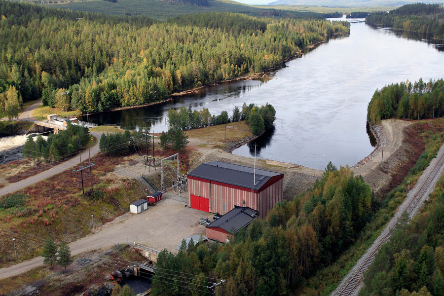 Hoting hydropower plant