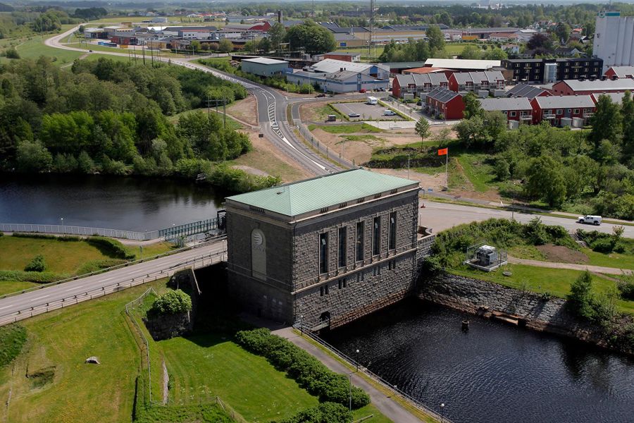 Laholm hydropower plant